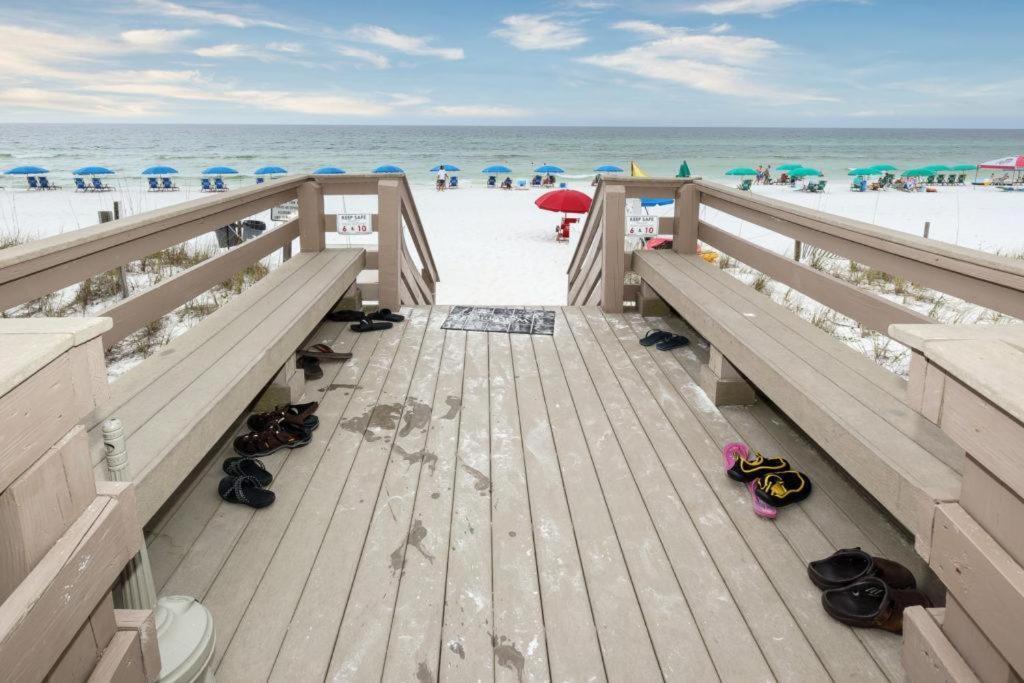 Nautilus 2408 Gulf View 2 Bedroom 4Th Floor Free Beach Service Fort Walton Beach Exterior foto